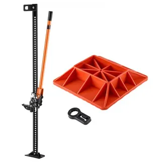 VEVOR Farm Wagenheber Offroad mit Sockel High Lift Farm Jack (3,18 t) Offroad-Nutzwagenheber, Stoßstangenheber Hochleistungshebebühnen mit 130,1–1380 mm Hubbereich für Traktor Lkw SUV VEVOR Farm Wagenheber Offroad mit Sockel High Lift Farm Jack (3,18 t) Offroad-Nutzwagenheber, Stoßstangenheber Hochleistungshebebühnen mit 130,1–1380 mm Hubbereich für Traktor Lkw SUV
