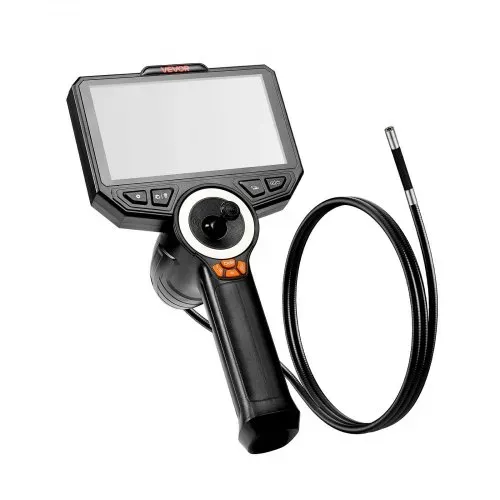VEVOR Drehbare Endoskopkamera mit Licht, Inspektionskamera mit 360° beweglichem Kopf, IP67 Wasserdichte Rohrkamera mit 6 Zoll Display 1,5 m Kabel 7000 mAh Akku, 8 mm Boreskopkamera für Auto Haus – Bild 8