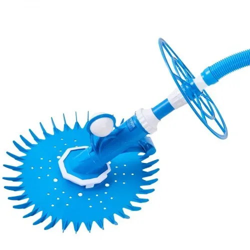 VEVOR Poolsauger mit Saugfunktion, Poolstaubsauger Poolreiniger mit Saugseite, Poolkehrmaschine mit 12 Schläuchen, geeignet für Einbaupools und Aufstellpools bis zu 6,1 x 10,7 m blau – Bild 9
