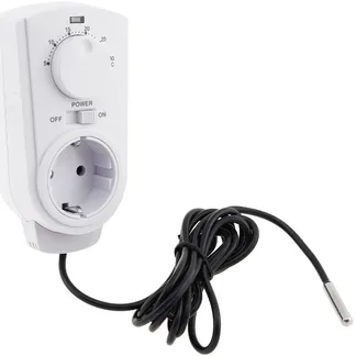 Steckdosen-Thermostat „ST-50“ ana EXT 5-30°C, 230V, 2m Kabel + Außensensor Steckdosen-Thermostat „ST-50“ ana EXT 5-30°C, 230V, 2m Kabel + Außensensor