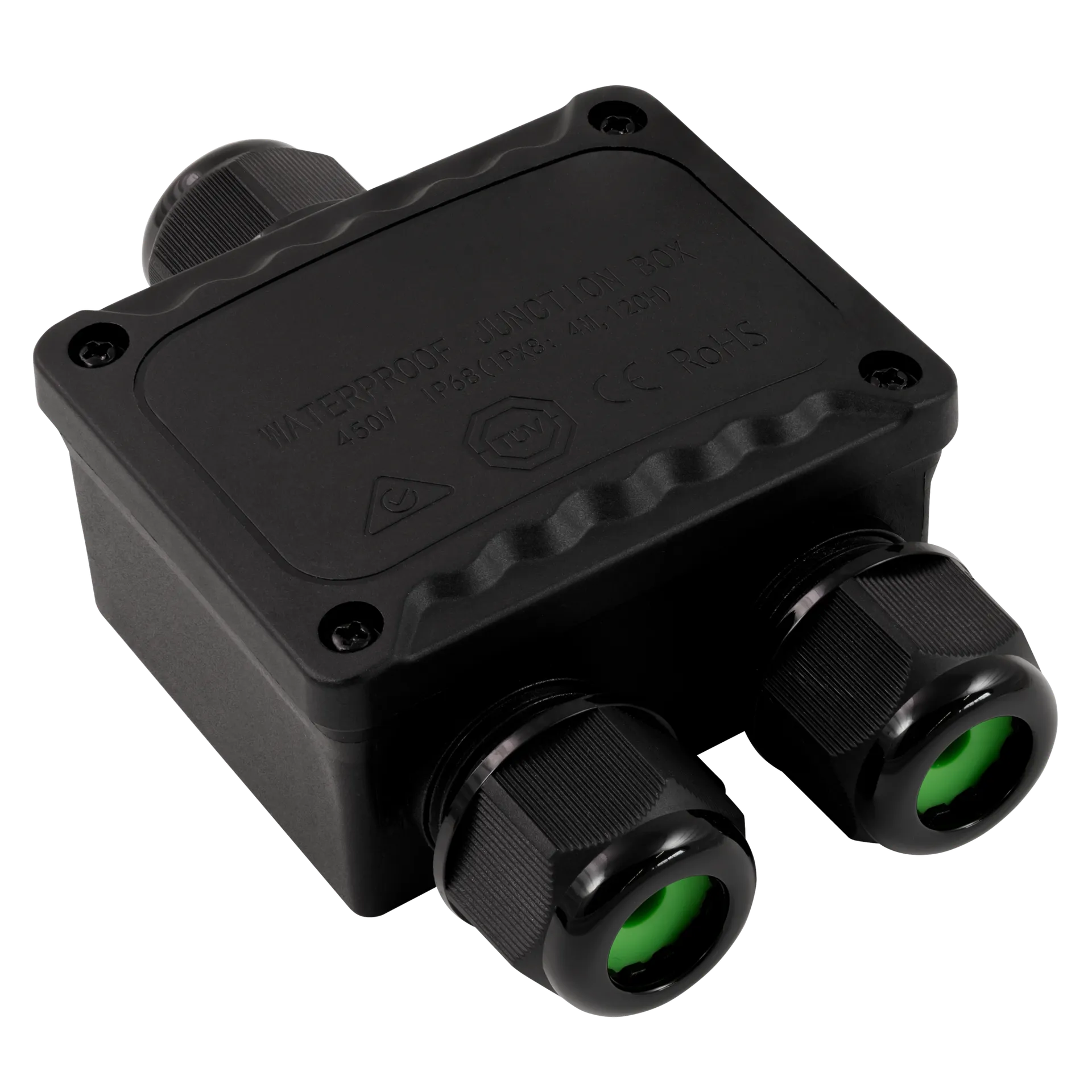 Abzweigdose McPower, IP68 - für Außen, 1 Ein- und 2 Ausgänge, Y-Version, 123x82x42mm – Bild 2