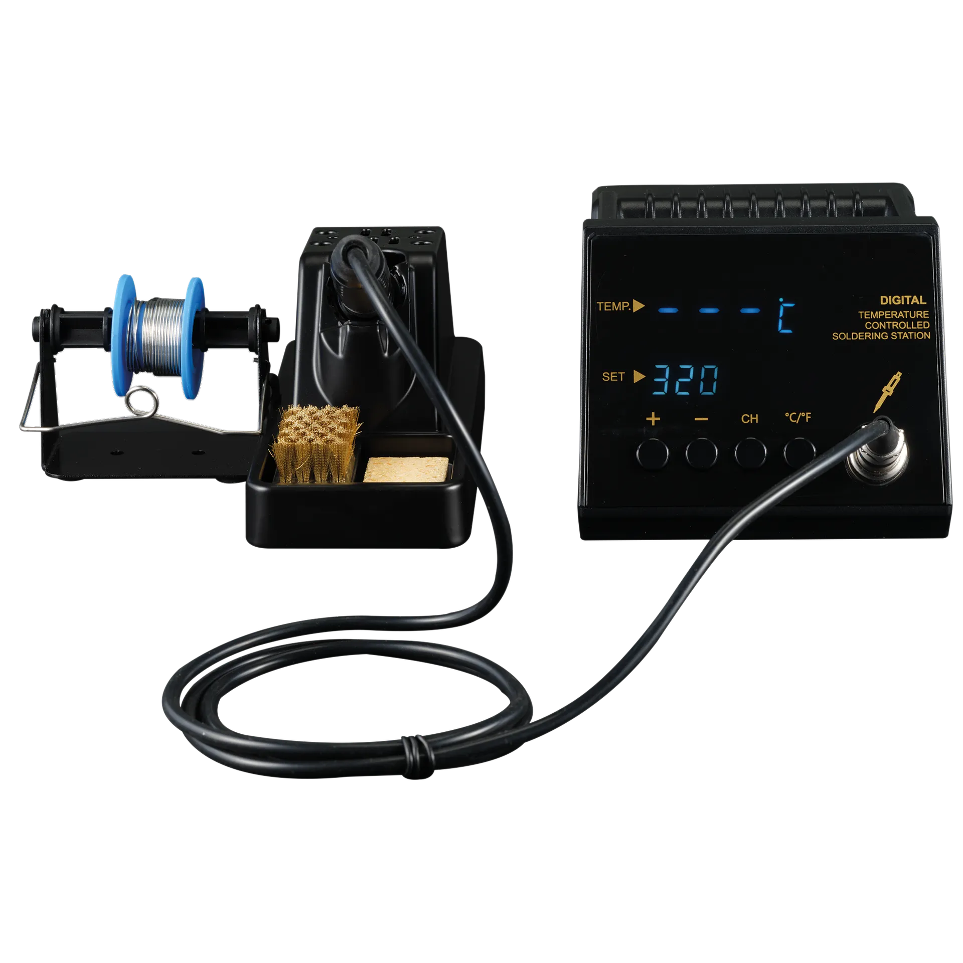 Lötstation McPower ''MLS-8961'' 160-480°C, 50W, LED-Display – Bild 2