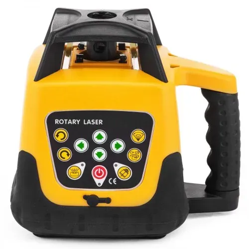 VEVOR Professional Rotationslaser Grüne Licht max. Arbeitsbereich 500 m, 360 Rotary Laser Wasser- und staubdicht außenbereich Arbeitszeit 20 Stunden in Handwerkerkoffer 2 kg Fernbedienung mit Zubehor – Bild 9