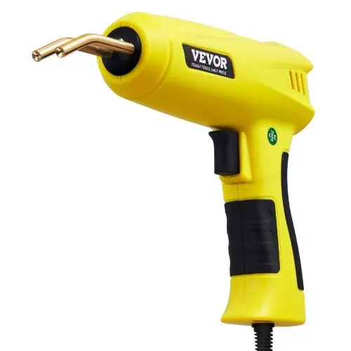 VEVOR Kunststoff Schweißgerät, 220 W Schweißpistole mit 1200 Heißklammern und 76 Schweißstäben, Kunststoff Reparatur Set mit LED-Licht, Tragetasche für Kajaks, Spielzeuge, Auto-Stoßstangenreparatur – Bild 9