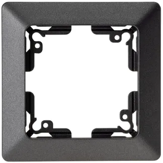 MILOS 1-fach Rahmen Anthrazit MILOS 1-fach Rahmen Anthrazit