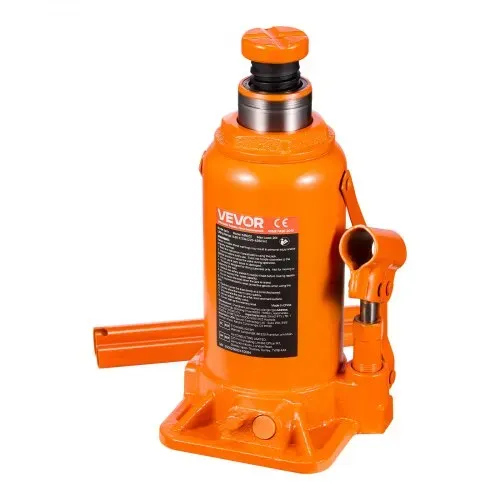 VEVOR hydraulischer Wagenheber Flaschenwagenheber 20 t 225–435 mm Hubbereich, Hochleistungs-Stempelwagenheber für Auto SUV Pickup Autoreparatur Hauslift landwirtschaftliche Geräte, Orange – Bild 9