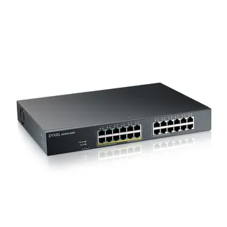 Zyxel GS1915-24EP Managed L2 Gigabit Ethernet (10/100/1000) Power over Ethernet (PoE) 1U Schwarz Zyxel GS1915-24EP Managed L2 Gigabit Ethernet (10/100/1000) Power over Ethernet (PoE) 1U Schwarz