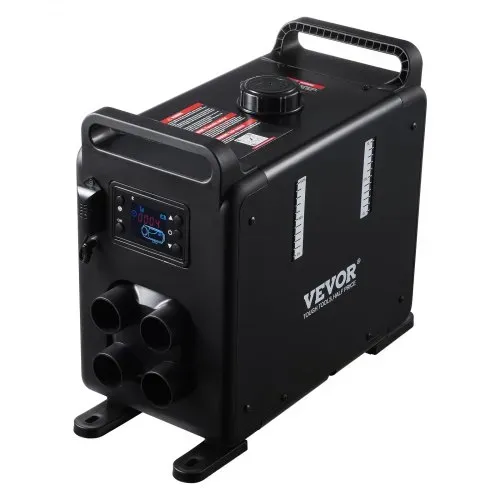 VEVOR 5-8KW Dieselheizung 12 V / 24 V All in One Diesel-Luftheizung mit Bluetooth App-Steuerung & Fernbedienung & Anzeigebildschirm & CO-Alarm, schnell aufheizende vertikale tragbare Dieselheizung – Bild 9