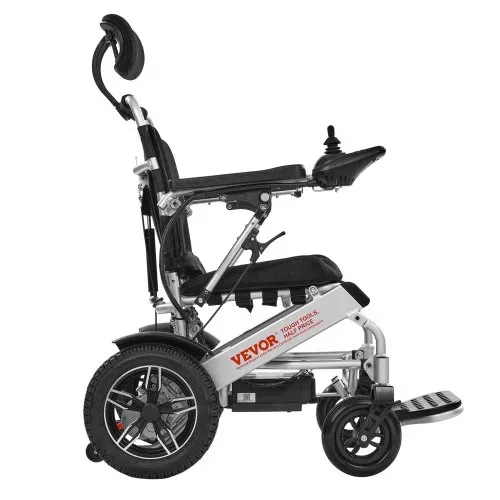 VEVOR Rollstuhl Elektrisch Faltbar, medizinischer Roller bis 136 kg, Elektrorollstuhl mit verstellbarer Rückenlehne, 21 km Reichweite, für Senioren und Behinderte, Leicht zu transportieren – Bild 9