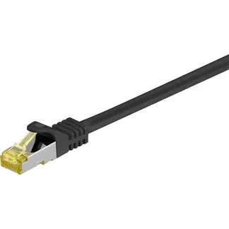 Patchkabel RJ-45 SFTP, mit Cat 7 Rohkabel Patchkabel RJ-45 SFTP, mit Cat 7 Rohkabel
