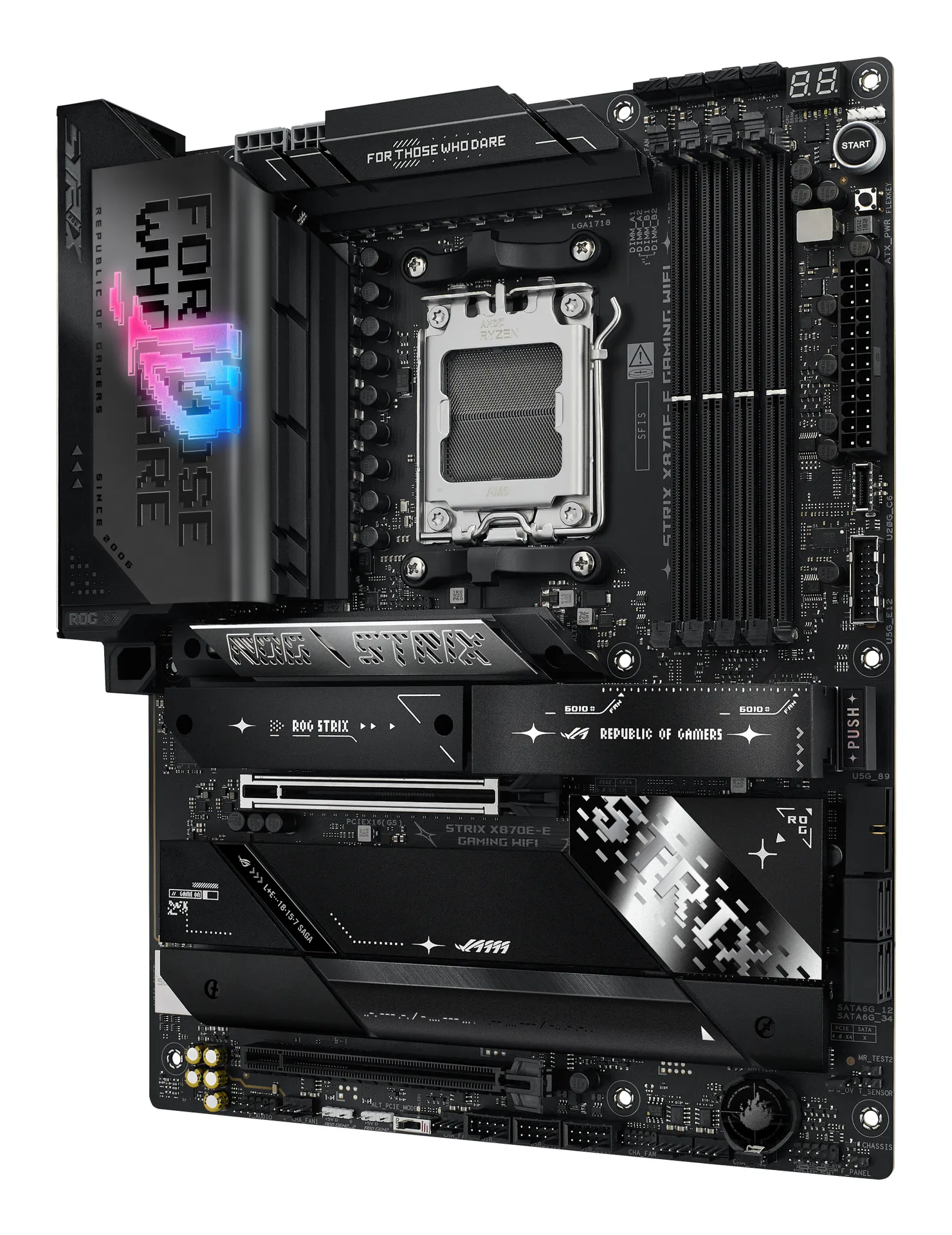 ASUS ROG STRIX X870E-E GAMING WIFI AMD X870E Sockel AM5 ATX – Bild 3