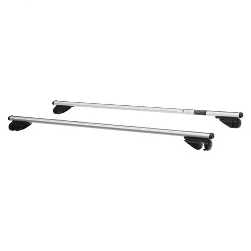 VEVOR Dachquerträger für PKW und SUV, max. Traglast 75 kg, Länge 1350 mm, 2 Stück universelle Gepäckträger aus Aluminium für Fahrrad, Reisen, Camping und Angeln – Bild 10