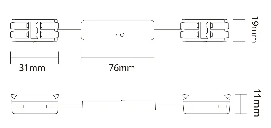 MiBoxer MLR2 LED Controller Mini Single Color 2.4G – Bild 3