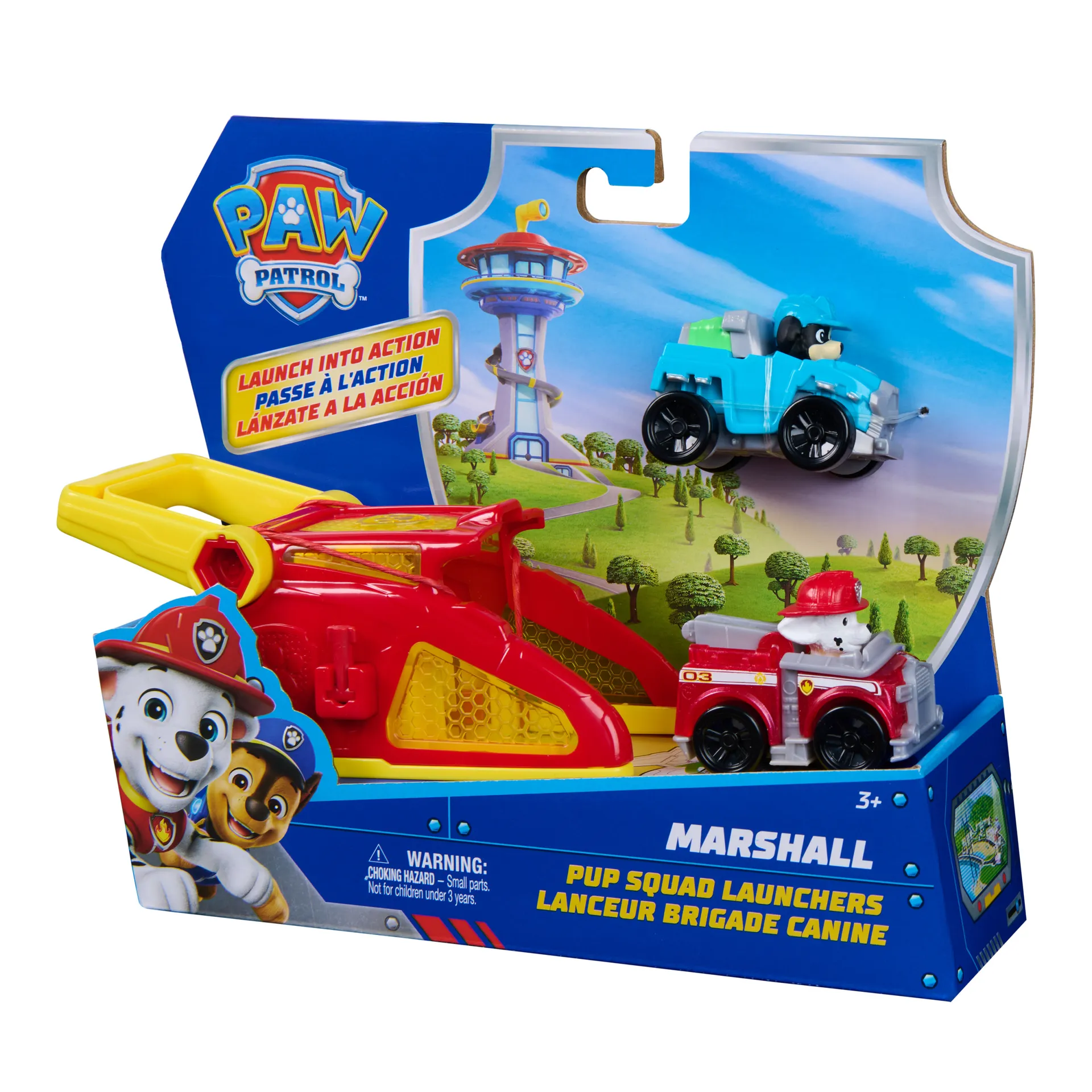 PAW Patrol – Pup Squad Launcher mit Marshall & Rex Fahrzeugen – Bild 7