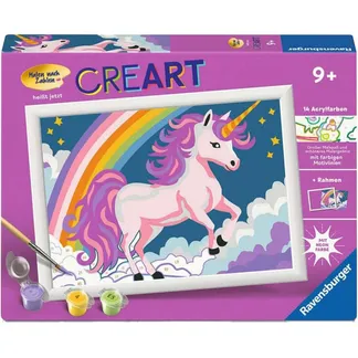 CreArt – Pinkes Einhorn, Malen CreArt – Pinkes Einhorn, Malen