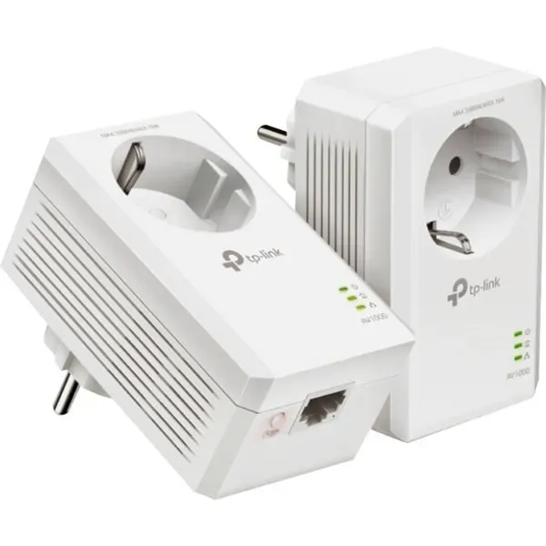 TP-Link AV1000-Gigabit-Powerline-Adapter KIT mit Steckdose TP-Link AV1000-Gigabit-Powerline-Adapter KIT mit Steckdose