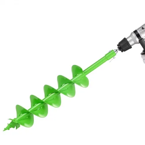 VEVOR Erdbohrer für Bohrmaschine, Ø 15×80 cm Pfahlbohrer, kompatibel mit Bohrern mit 20 mm Innendurchmesser, Erdlochbohrer, Gartenbohrer, Pfostenloch-Bohraufsätze für Gartenbagger & Zäune VEVOR Erdbohrer für Bohrmaschine, Ø 15×80 cm Pfahlbohrer, kompatibel mit Bohrern mit 20 mm Innendurchmesser, Erdlochbohrer, Gartenbohrer, Pfostenloch-Bohraufsätze für Gartenbagger & Zäune