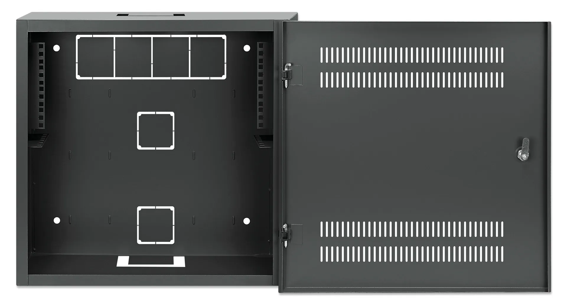 Intellinet 713689 Rack 2U/4U Wandmontiertes Regal Schwarz – Bild 5
