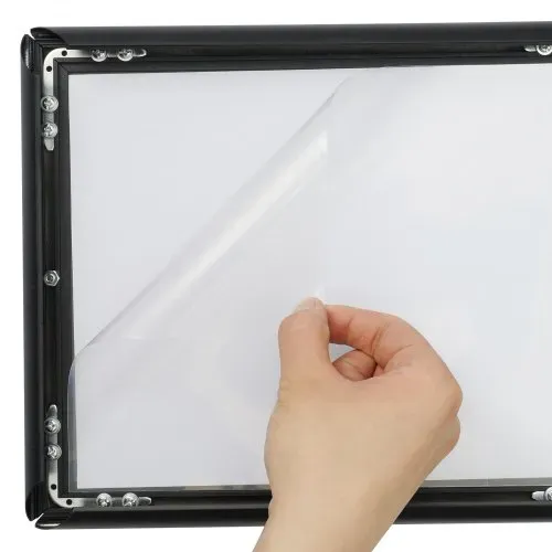 VEVOR Informationsständer mit Sockel 279 x 216 mm Infoständer Einstellbare Höhe 820-1250 mm Posterständer, Robuster Schilderhalter Aufsteller Gefüllt mit Sand oder Wasser, für Displays, Werbung – Bild 9