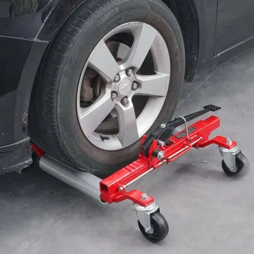 VEVOR Radwagen Autowagen Wagenheber 2 Stk. 680 kg belastbar (per Wagen) mit 360° drehbaren Rädern, Schwerlast Fahrzeugpositionierungs Ratschenwagenheber, für Autos SUVs Wohnwagen Pickups – Bild 7