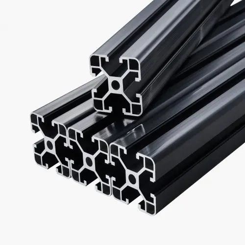 VEVOR 4er Set 600 mm T-Nut 4040 Aluminium-Strangpressprofil, eloxierte Linearschiene nach europäischem Standard, Nutenprofil für 3D-Drucker, CNC-Maschine DIY, Lasergravur, Schwarz – Bild 9