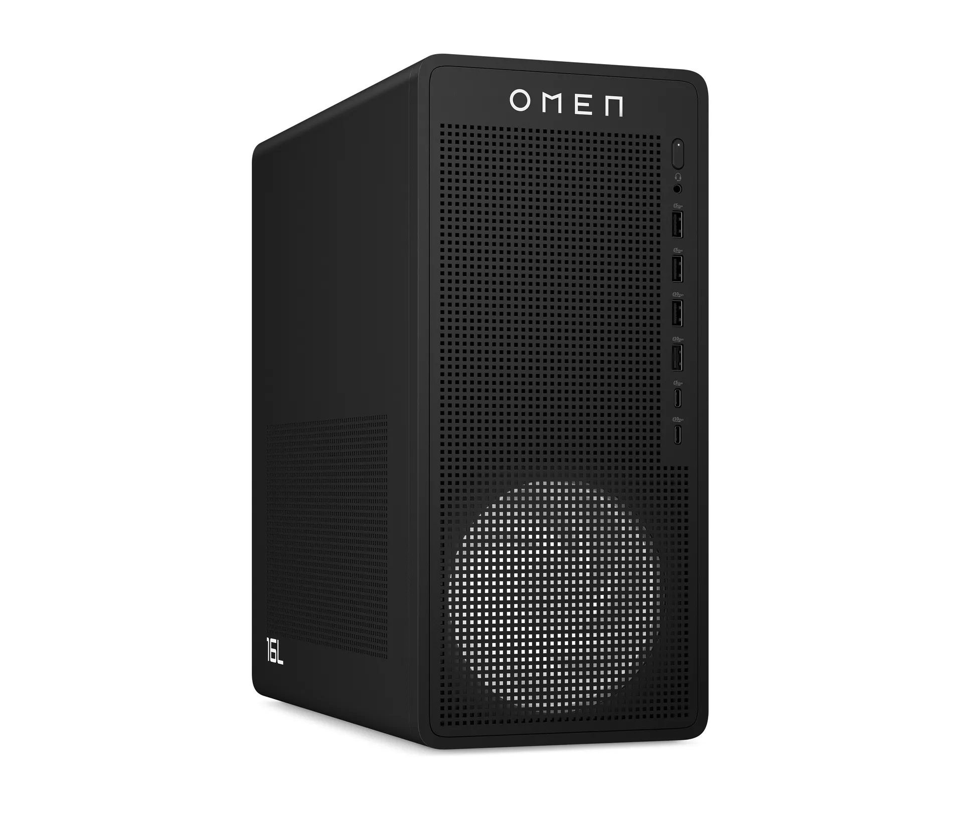 HP OMEN 16L TG03-0150ng AMD Ryzen™ 5 8500F 16 GB DDR5-SDRAM 512 GB SSD NVIDIA GeForce RTX 5060 FreeDOS Tower PC Schwarz – Bild 2
