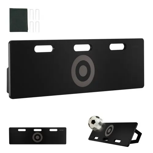 VEVOR Fußball Rebound Board, tragbares Prellwand 100 x 30 cm, HDPE Rebounder Ausrüstung mit 2 Rückprallwinkeln, Trainingsbrett Rebounder Kicker für Fußballtraining Pass- und Schussübungen VEVOR Fußball Rebound Board, tragbares Prellwand 100 x 30 cm, HDPE Rebounder Ausrüstung mit 2 Rückprallwinkeln, Trainingsbrett Rebounder Kicker für Fußballtraining Pass- und Schussübungen