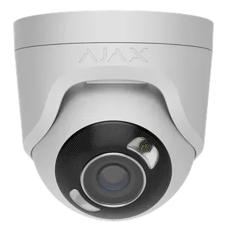 AJAX Baseline Surveillance • TurretCam • HL (8 Mp/4 mm) • White AJAX Baseline Surveillance • TurretCam • HL (8 Mp/4 mm) • White