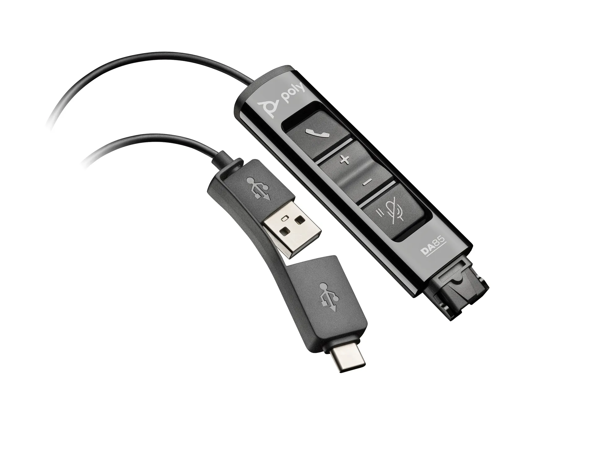 HP Poly DA85 USB-zu-QD-Adapter TAA HP Poly DA85 USB-zu-QD-Adapter TAA