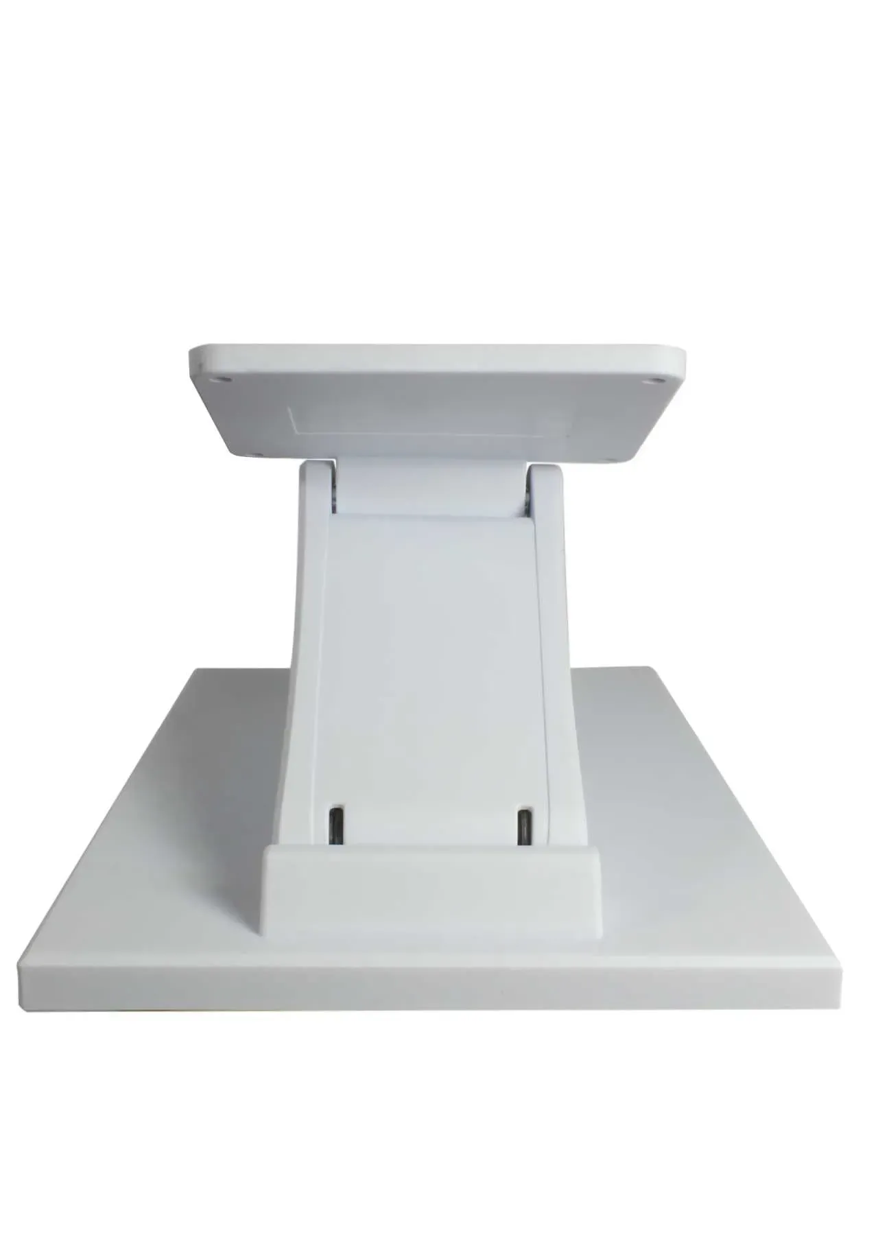 VESA Desktop Standfuß Halterung Flex für Tablet, Display, Monitor 7,5cm/10cm, weiß – Bild 2