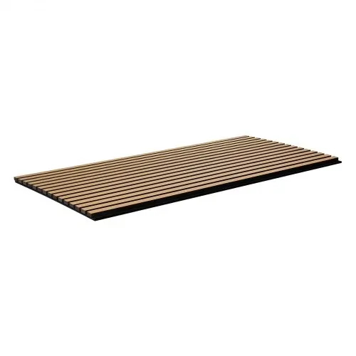 VEVOR Akustikpaneele, Akustikplatte, 1200 x 600 mm, MDF-Akzent-Holzwandpaneele für moderne Innenwanddekoration, Kunstholz-Wandplatten zur Geräuschreduzierung, helle Eiche, 4er-Set – Bild 9