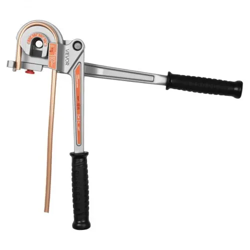 VEVOR Rohrbiegegerät, 6,35/9,525/12,7 mm Außendurchmesser, 3-in-1-Rohrbieger mit manueller Wasserwaage, 180°-Biegewerkzeug für Kupfer-Aluminium-Rohre für Autoreparaturen, HVAC-Klimaanlagen – Bild 10