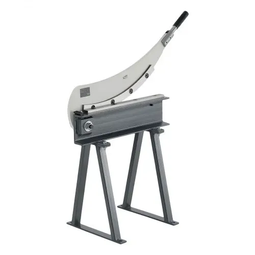 VEVOR Handhebelschere, 500 mm Bettbreite, Hebelschere, Guillotine Blechschneider für die Blechbearbeitung, mit Q235-Material, Ständer, für Leiterplatten, Aluminium, Stahl, Kupfer, Kunststoff – Bild 10