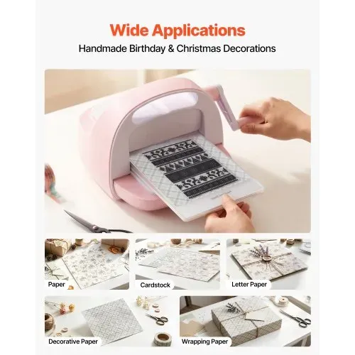 VEVOR Prägeschablonen, 15 Stk. 105x148 mm Prägefolder, Embossing Folder für VEVOR Stanz- & Prägemaschinen, Geprägte Schablonen aus PP-Kunststoff für Scrapbooking & Kartenherstellung – Bild 5