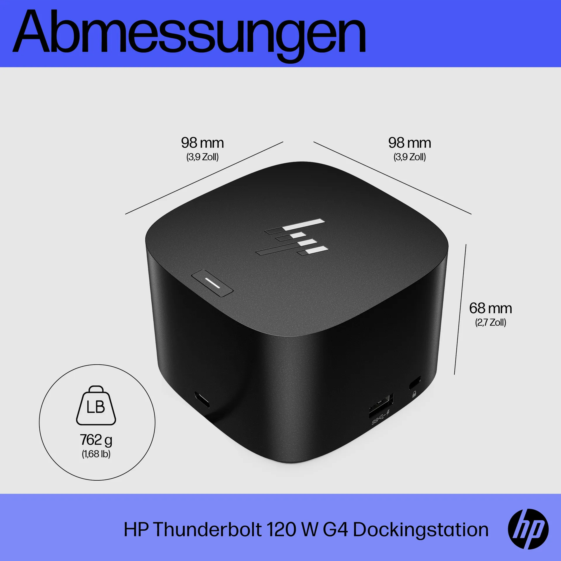 HP Thunderbolt Dock 120 W G4 – Bild 7
