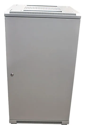 ALLNET 19"Schrank, 22HE, B600/T 900mm, Glastür, Lichtgrau, SNB-Serie, – Bild 2