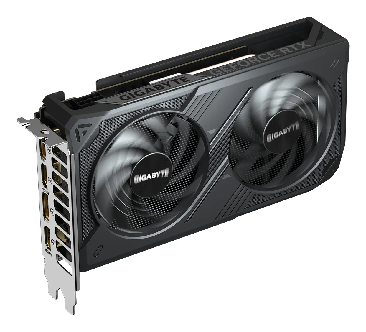 GIGABYTE GeForce RTX 5050 WINDFORCE OC 8G Grafikkarte - 8GB GDDR6, 128bit, PCI-E 5.0, 2587MHz Kerntakt, 2 x DP, 2 x HDMI, NVIDIA DLSS 4, GV-N5050WF2OC-8GD – Bild 5