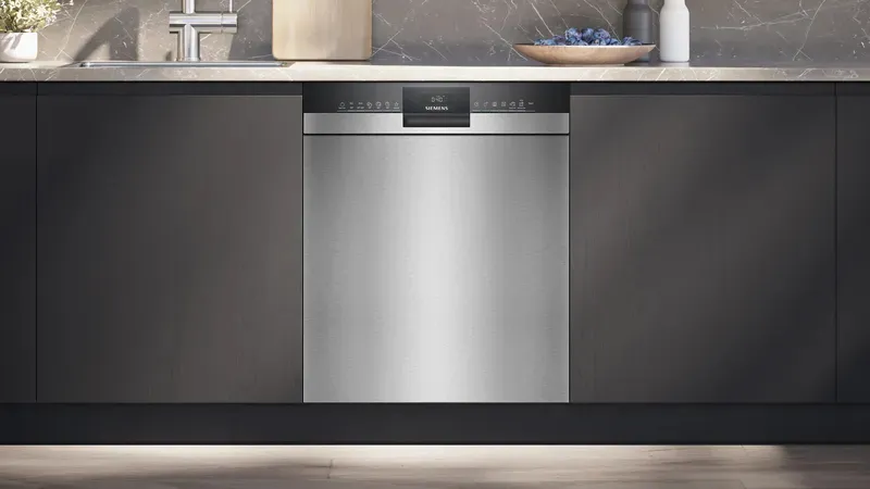 Siemens iQ300 SN43ES22AE Spülmaschine Unterbau 13 Maßgedecke – Bild 2