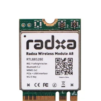 Radxa zbh. M.2 WiFi 6 and BT5.2 Wireless Module A8 Radxa zbh. M.2 WiFi 6 and BT5.2 Wireless Module A8