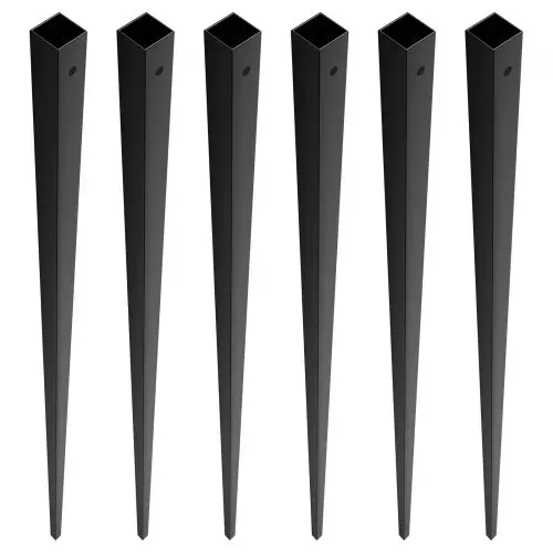 VEVOR Metallbaluster für Treppen, 13 x 1118 mm, dekorative Geländerstäbe aus Aluminiumlegierung, 11er-Pack Deckbaluster mit Schrauben, klassisches, hohles, gerades Deckgeländer – Bild 8