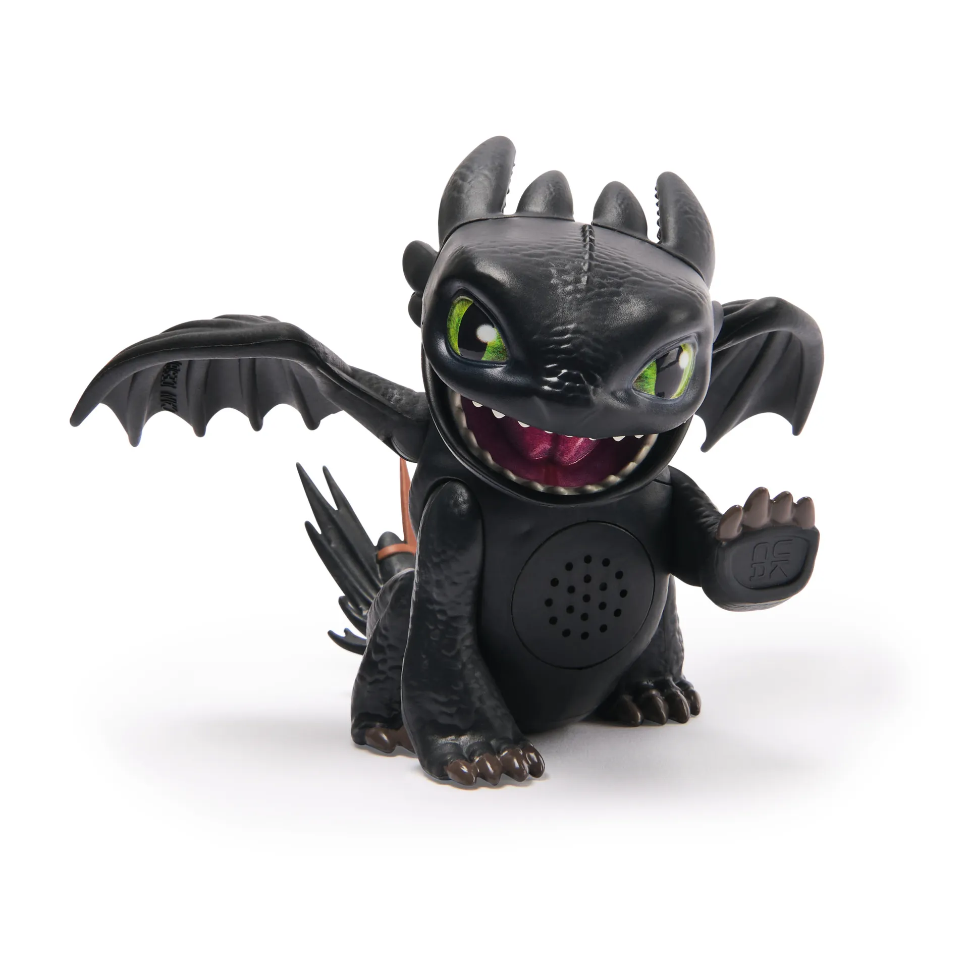 DreamWorks Dragons Drachenzähmen leicht gemacht - Interaktiver Mini-Drache Ohnezahn, Figur mit Soundeffekten – Bild 5