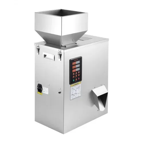 VEVOR Pulverabfüllmaschine Partikelspender Pulverfüller Automatisch 10-500g, Intelligentes Wiegen & Abfüllen, Edelstahlkonstruktion, Hohe Genauigkeit, Ideal für Nüsse Samen Tee Kaffeebohnen Gewürze Mehl – Bild 9