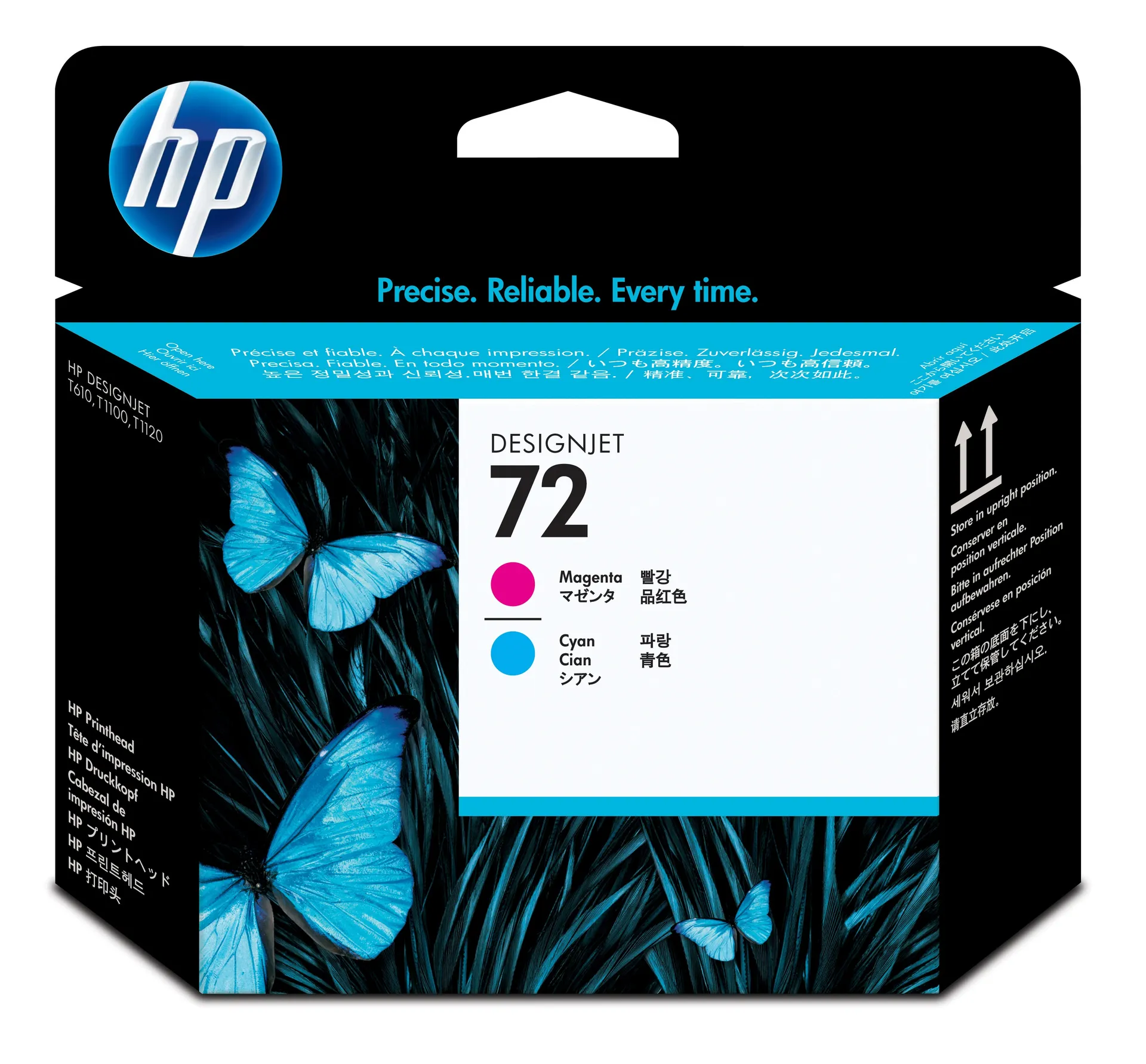 HP 72 Magenta und Cyan Druckkopf HP 72 Magenta und Cyan Druckkopf