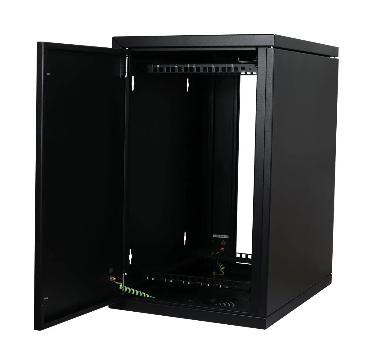 ALLNET 19"Wandgehäuse, 5HE, Vertikal, T370, Schwarz, SMH-Serie, – Bild 4