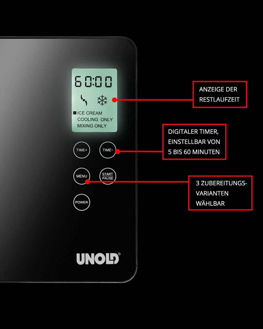 Unold EISMASCHINE Gusto 48845 – Bild 3