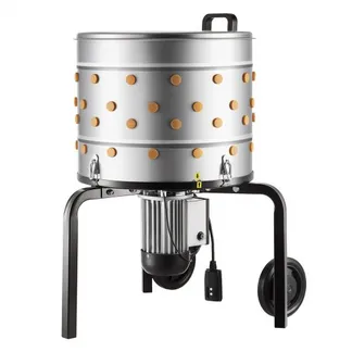 VEVOR Geflügelrupfmaschine, 500-mm-Trommel, 900 W, 230 U/min, Elektrische Rupfmaschine mit 98 Weichen Fingern & Transporträdern, Nassrupfmaschine zur Verarbeitung von 2 Küken gleichzeitig VEVOR Geflügelrupfmaschine, 500-mm-Trommel, 900 W, 230 U/min, Elektrische Rupfmaschine mit 98 Weichen Fingern & Transporträdern, Nassrupfmaschine zur Verarbeitung von 2 Küken gleichzeitig