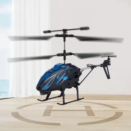VEVOR RC-Helikopter, 2,4 GHz ferngesteuerter Hubschrauber, 3,5-Kanal-RC-Flugzeug, 16 Minuten Flugzeit, Höhenhaltung, Start/Landung mit einer Taste & LED-Leuchten, Spielzeug für Kinder ab 8 Jahren – Bild 7
