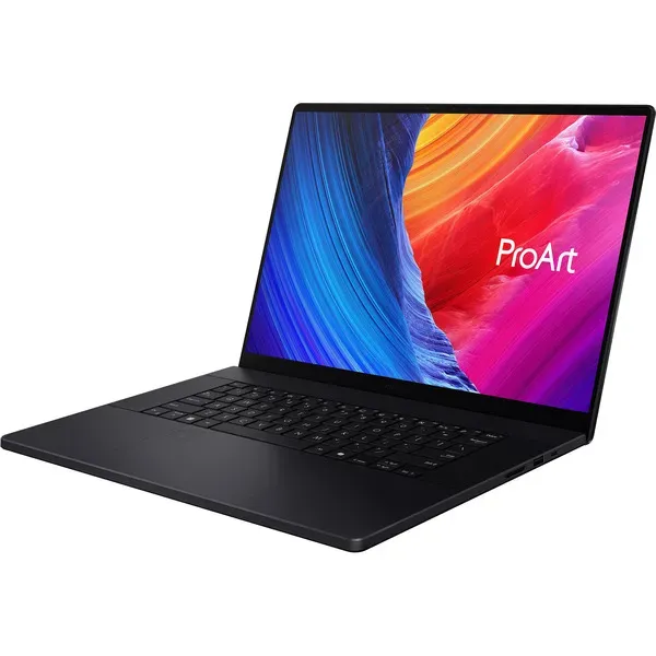 ASUS ProArt P16 H7606WX-SE008X Copilot+ PC AMD Ryzen AI 9 HX 370 Laptop 40,6 cm (16") Touchscreen WQUXGA 64 GB LPDDR5x-SDRAM 2 TB SSD NVIDIA GeForce RTX 5090 Laptop-GPU Wi-Fi 7 (802.11be) Windows 11 Pro Deutsch Schwarz – Bild 3