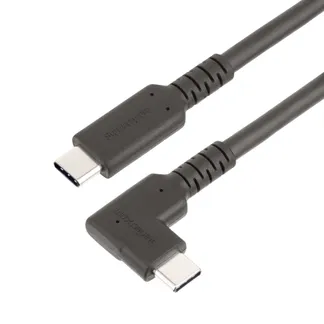 StarTech.com 2m USB-C-Kabel, USB 5Gbps, 100W (5A) Power Delivery, 4K 60Hz DP Alt Mode, Robustes Rechtwinkliges USB C Kabel – Thunderbolt-Kompatibel StarTech.com 2m USB-C-Kabel, USB 5Gbps, 100W (5A) Power Delivery, 4K 60Hz DP Alt Mode, Robustes Rechtwinkliges USB C Kabel – Thunderbolt-Kompatibel
