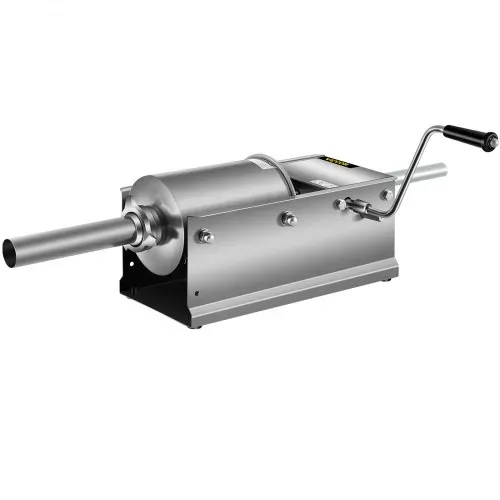 VEVOR Wurstfüller 3L Fleischwölfe Wurstmaschine Wurstfüllmaschine Horizontal Edelstahl Wurstspritze – Bild 10